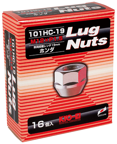 Lug Nut 16pcs Open End