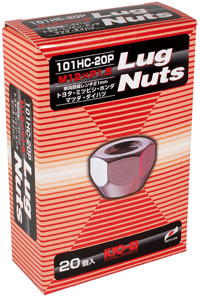 Lug Nut 20pcs 貫通タイプ