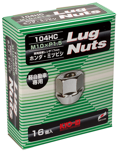 Lug Nut M10 16pcs