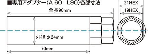 KYOKUGEN Nut [ Attached Aluminum Cap