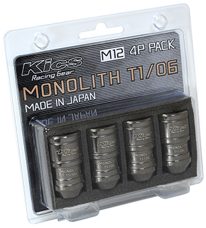 Kics MONOLITH Nut 4 pcs