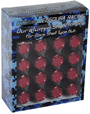 LEGGDURA RACING Shell Type Nut