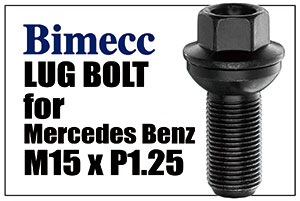 Bimecc LUG BOLT for Mercedes Benz M15xP1.25