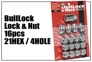Bull Lock Lock&Nut 16pcs 21HEX/4HOLE